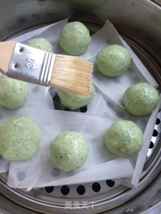 菠菜青团的做法步骤：9
