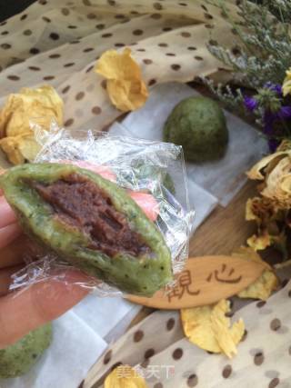 菠菜青团的做法步骤：11