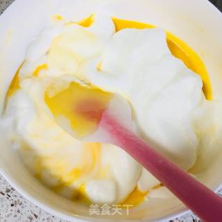 桃花蛋糕的做法步骤：7