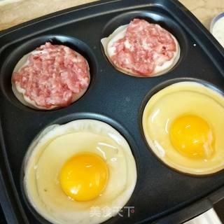 鸡蛋肉堡的做法步骤：4