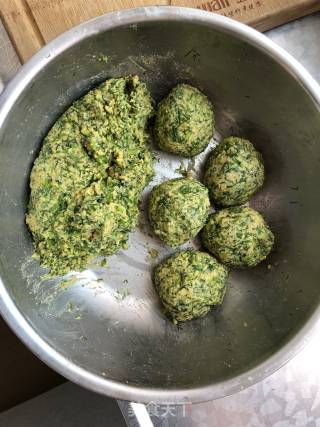 茴香玉米饼的做法步骤：8