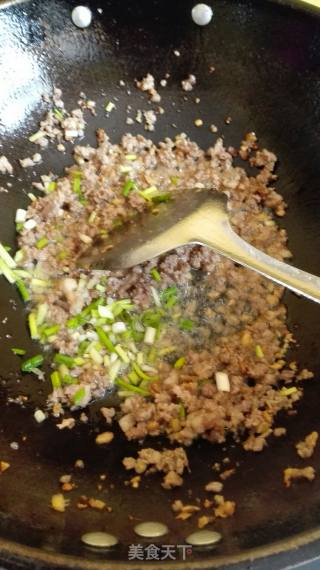 肉末虎皮椒的做法步骤：4