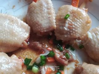 无骨蔬菜鸡翅中的做法步骤：1