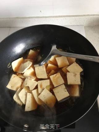 葱烧豆腐的做法步骤：5