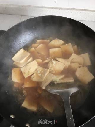葱烧豆腐的做法步骤：7