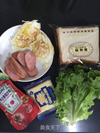 口袋三明治的做法步骤：1