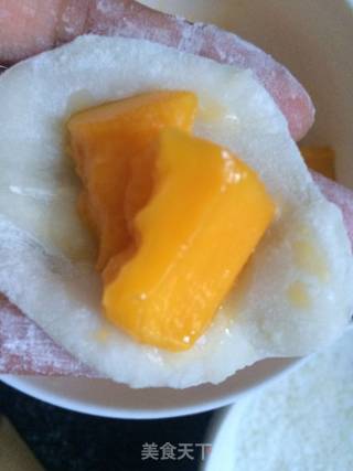 芒果糯米滋的做法步骤：8