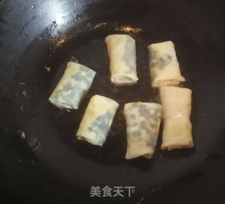 饺子皮春卷的做法步骤：19