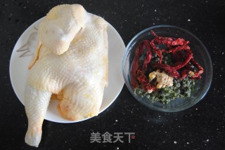藤椒蒸鸡的做法步骤：1