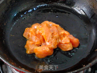 香辣南瓜莴笋炒鸡丁的做法步骤：12