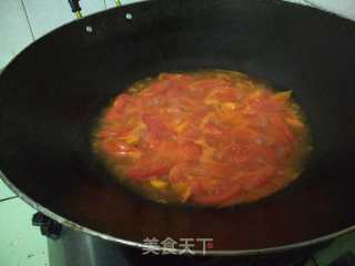 生菜银芽煮番茄的做法步骤：5