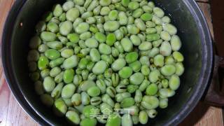 葱香耙胡豆(葱烧蚕豆)的做法步骤：8