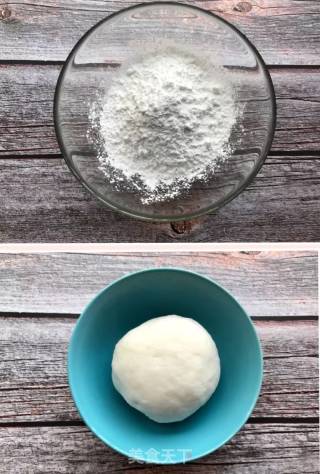 青菜虾仁水晶饺 宝宝爱吃的做法步骤：2