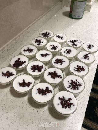 椰奶红豆砵仔糕的做法步骤：9