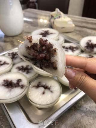 椰奶红豆砵仔糕的做法步骤：15