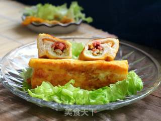 鸡蛋土司卷的做法步骤：11