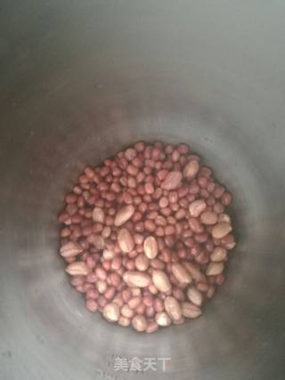红豆花生豆浆的做法步骤：2