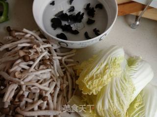 蟹味菇娃娃菜的做法步骤：1
