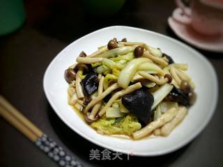 蟹味菇娃娃菜的做法步骤：8