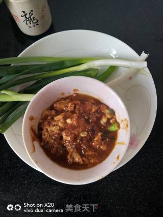 蒲公英蘸酱的做法步骤：3
