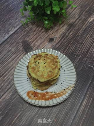 肉松西葫芦小饼的做法步骤：4