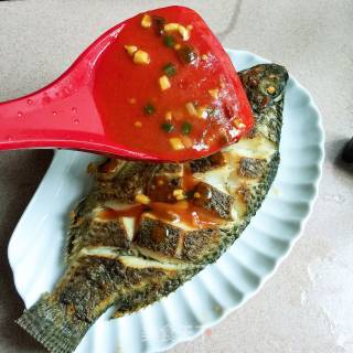川味豆瓣鱼的做法步骤：9