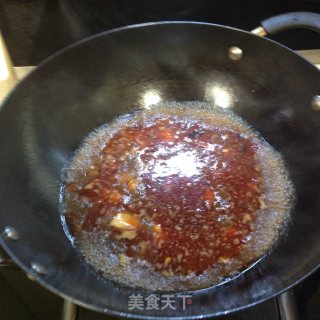 青花椒香芹烧鱼的做法步骤：4