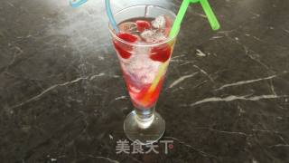 草莓果味汽冰(水晶草莓)的做法步骤：3