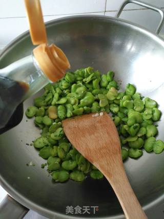 葱油蚕豆的做法步骤：6