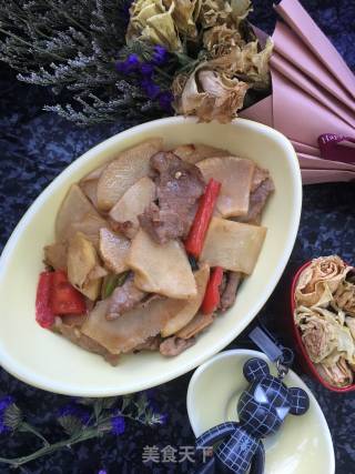 蚝油春笋的做法步骤：10