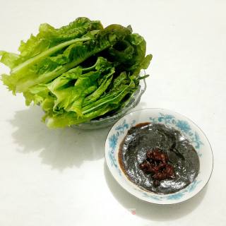 笋叶蘸酱的做法步骤：4