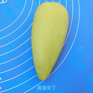 青椒馒头的做法步骤：2