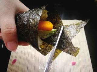 牛油芒果手卷的做法步骤：10