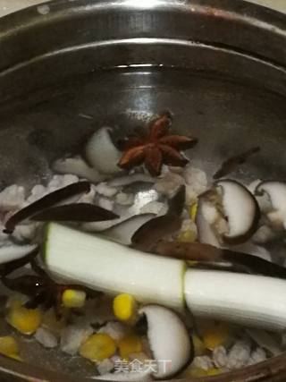 青菜肉糜燕麦粥的做法步骤：2