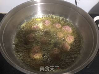 小白菜炖肉丸的做法步骤：3
