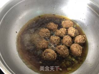 小白菜炖肉丸的做法步骤：7