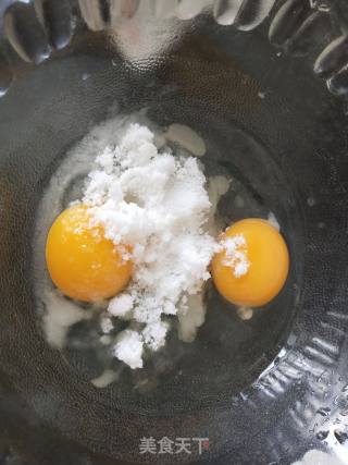 抹茶毛巾卷的做法步骤：2
