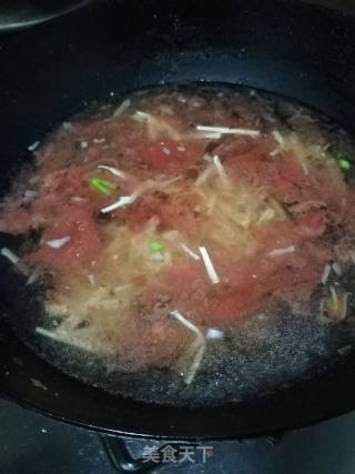西红柿丝瓜汤的做法步骤：5