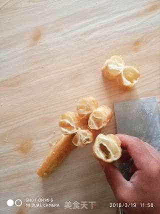 商业无铝大油条的做法步骤：5