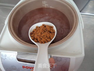 玉米莲藕红豆汤的做法步骤：8
