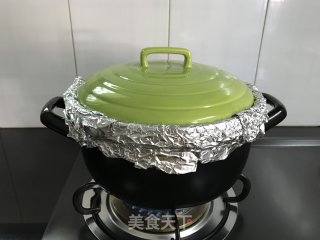 砂锅烤窑鸡的做法步骤：8