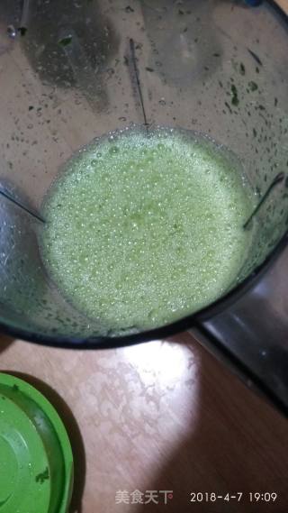 芹菜叶煎饼的做法步骤：3