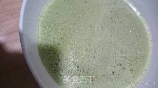 芹菜叶煎饼的做法步骤：4