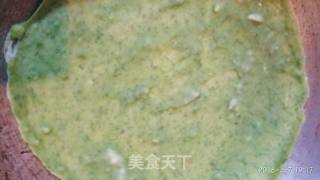 芹菜叶煎饼的做法步骤：7
