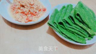 芹菜叶煎饼的做法步骤：8