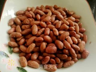 红腰豆酥苦菜的做法步骤：1