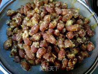 红腰豆酥苦菜的做法步骤：7