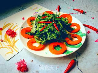 小米椒拌蒲公英的做法步骤：7