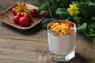抹茶酸奶的做法步骤：6