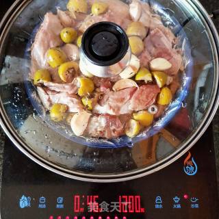 青榄蒸鸭肉的做法步骤：6